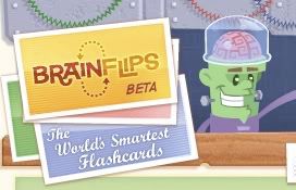 BrainFlips free custom flash cards online