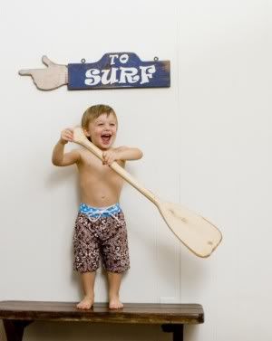Kids' board shorts by Haiden Surf 
