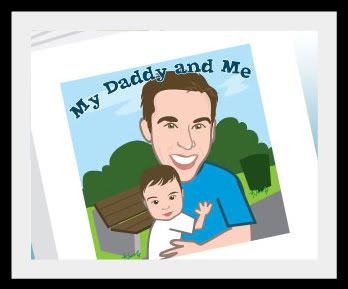 My Daddy and Me personalized book