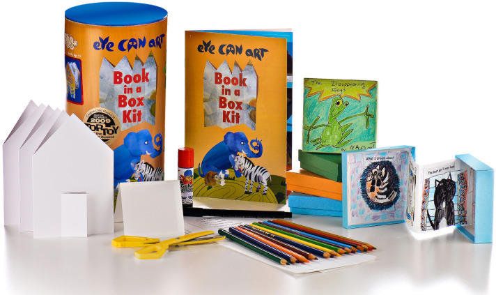 Best gifts for 5 year olds: Eye Can Art book in a box kit