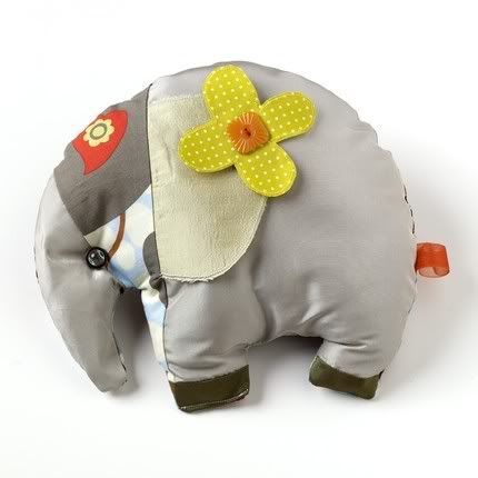 Adorable elephant tooth fairy pillow