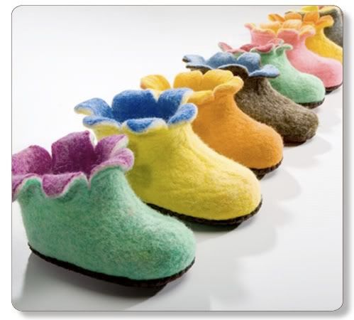 Eco-friendly handmade children's slippers