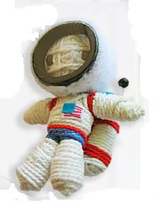 string doll astronaut