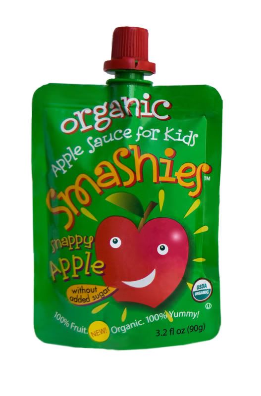 Smashies organic applesauce