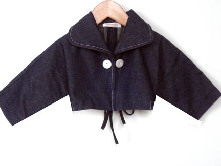 Girls' denim jacket from Ses Petites Mains