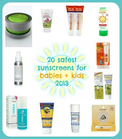 safest sunscreens for babies and kids | cool mom picks