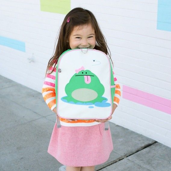 Beatrix NY kids' frog backpack | Cool Mom Picks