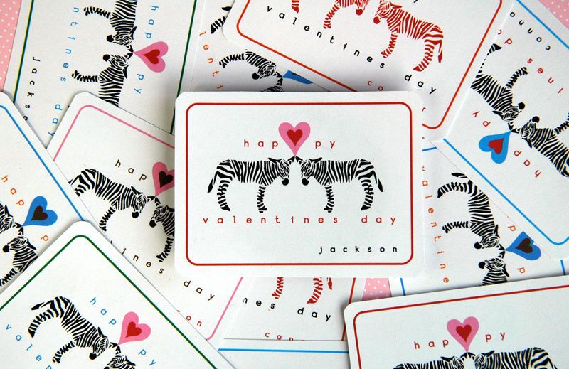 Free Zebra Printable Valentines | Bunnycakes