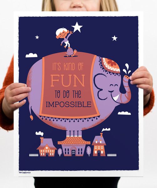 Do the Impossible Poster at Help Ink | Cool Mom Picks