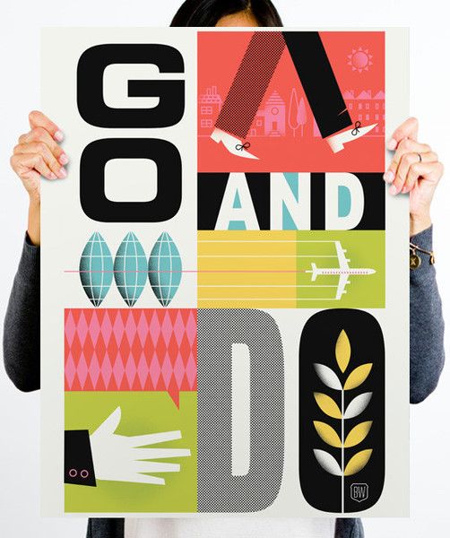 Go and Do Poster at Help Ink | Cool Mom Picks