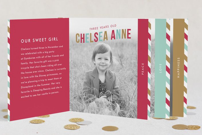minted minibook holiday card | cool mom picks