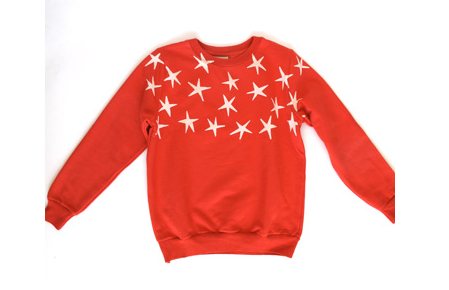 Bobo Choses Red star sweatshirt | Nonchalant Mom