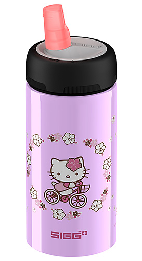 Hello Kitty no-leak water bottle for kids from SIGG