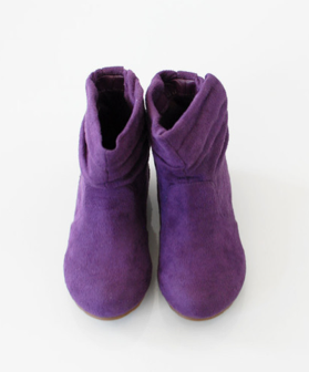 Girls' purple boots | Wunway