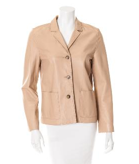 Michael Kors leather jacket on sale | Cool Mom Picks