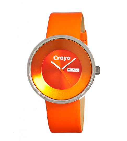 crayo orange watch on fab | cool mom tech