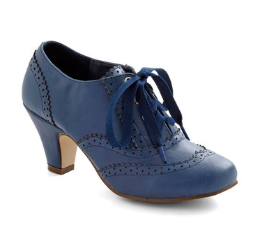 Blue Oxford Heel at Modcloth | Cool Mom Picks