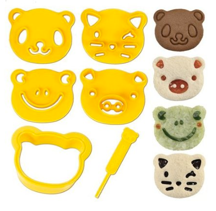 animal bento cutters | cool mom picks back to school guide