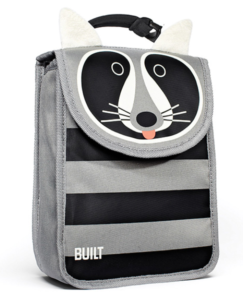raccoon lunch sack by BUILT NY | cool mom picks