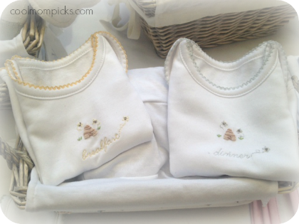 Burt's Bees Baby embroidered onesies | Cool Mom Picks