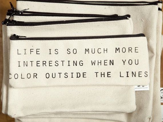color outside the lines pencil pouch by pamela barsky | cool mom picks