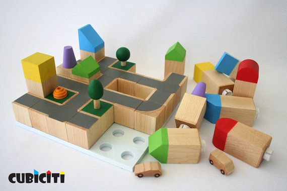 Cubiciti handmade wooden block sets | Cool Mom Picks