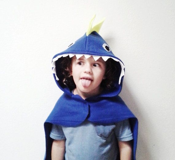 handmade shark costume for kids by seven white rabbits | cool mom picks
