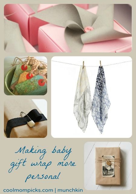 DIY baby shower gift wrap ideas | Cool Mom Picks