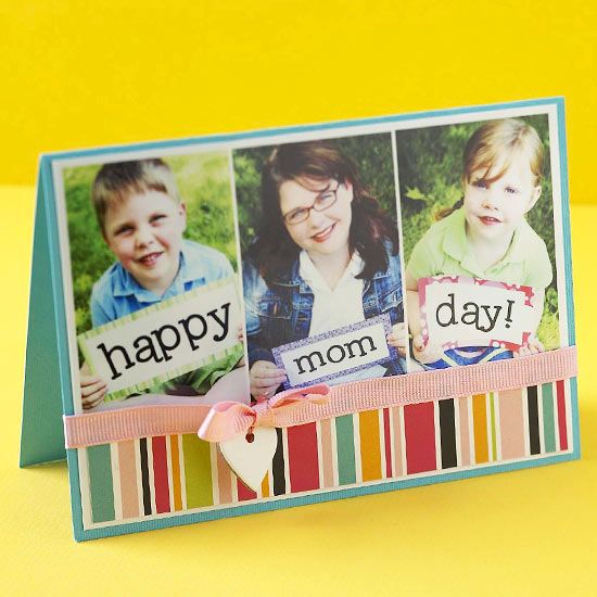 DIY Mother's Day photo card | Cool Mom Picks