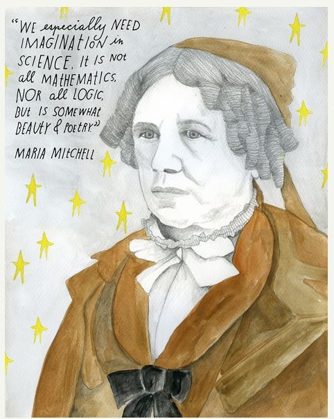 Maria Mitchell science quote on The Reconstructionists | Cool Mom Picks