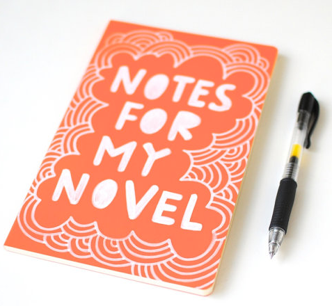 notes for my novel notebook | cool mom picks
