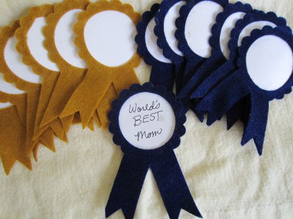 Felt blue ribbons on Etsy | Cool Mom Picks