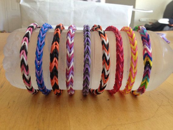 fishtail rainbow loom bracelets on etsy | cool mom picks