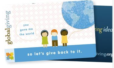 Global Giving Gift Card | Cool Mom Picks