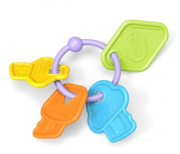 Green Toys My First Keys for Baby | Cool Mom Picks
