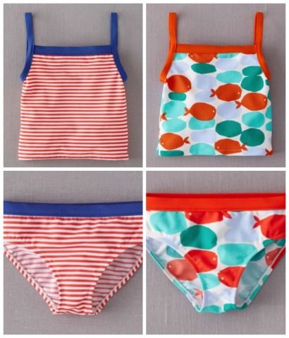 Bikinis for girls at Boden | Cool Mom Picks