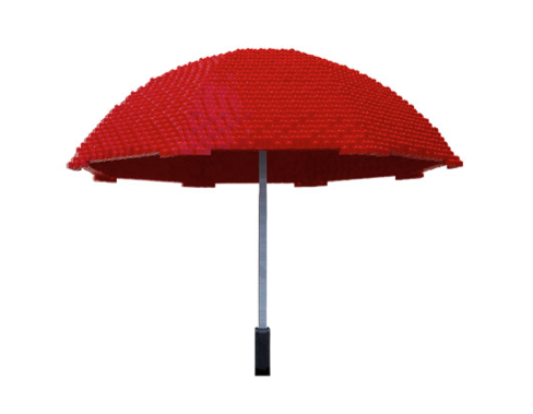 InPieces LEGO umbrella at Cool Mom Picks