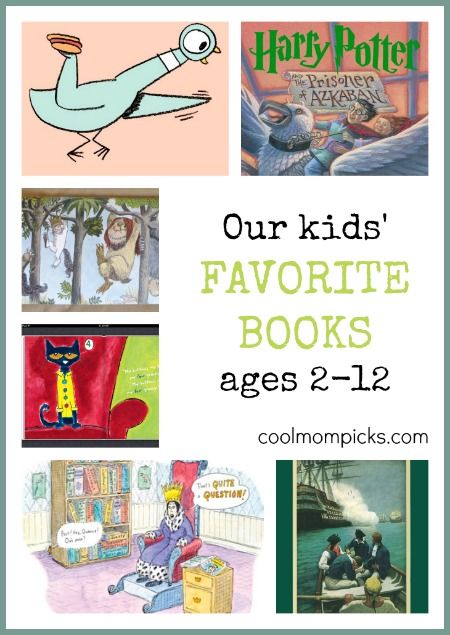 kids favorite books ages 2-12 | cool mom picks
