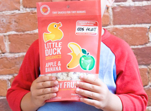 Little Duck all-natural snacks for kids on Cool Mom Picks