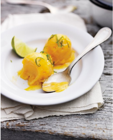 Mango-lime sorbet by Martha Stewart Living | Cool Mom Picks