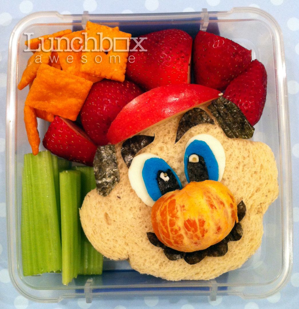 Mario Brothers bento box lunch on Cool Mom picks