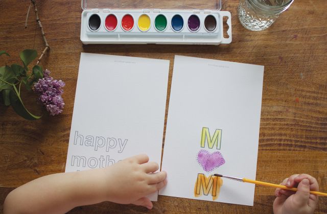 DIY Mothers Day Card idea | Cool Mom Picks