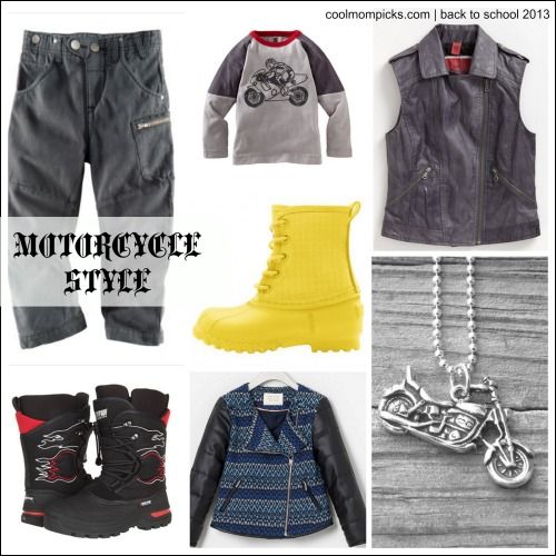 motorcycle look for kids |cool mom pick 