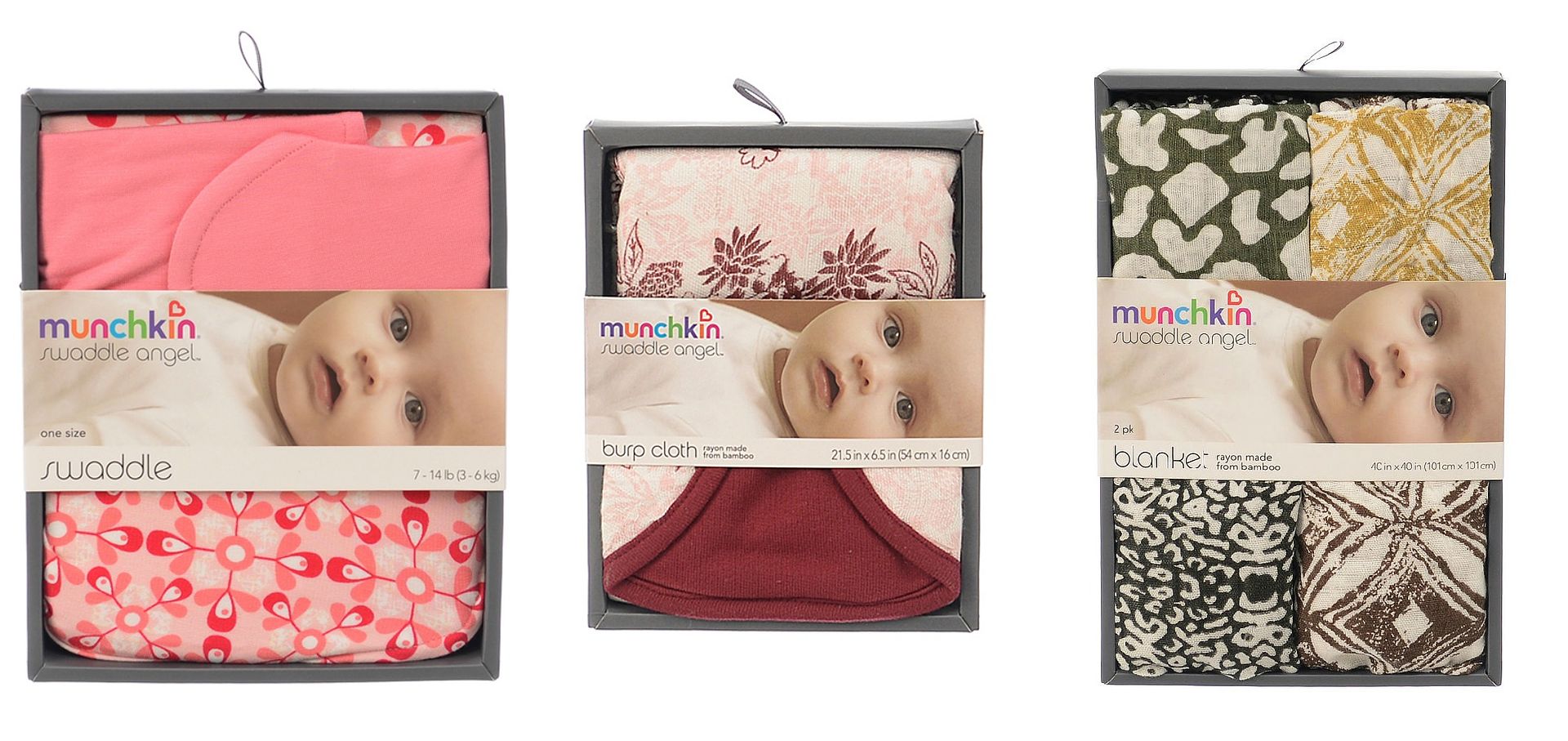 Munchkin Swaddle Angel collection 
