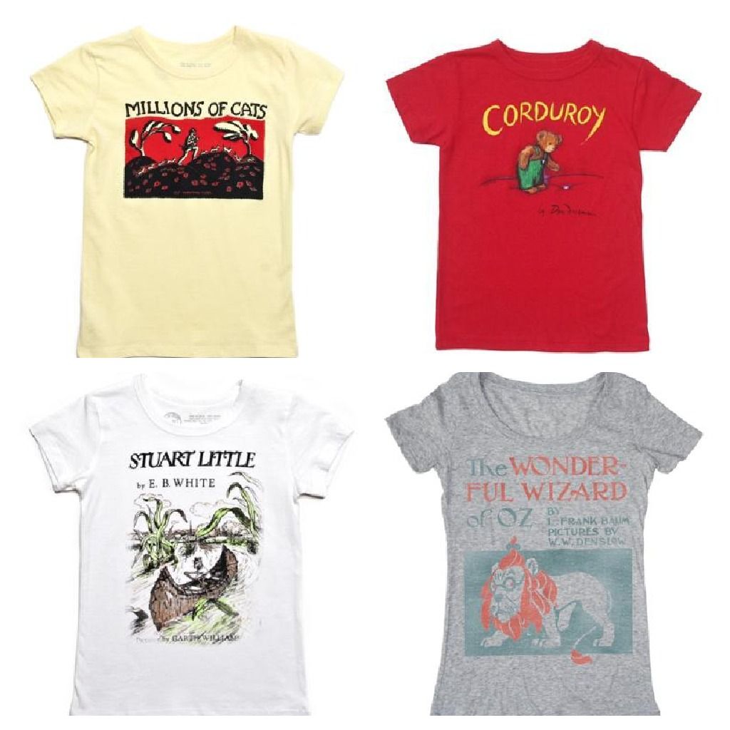 Out of Print Clothing Book Tees for Kids