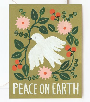 Peace on Earth cards by Rifle Paper Co | Cool Mom Picks
