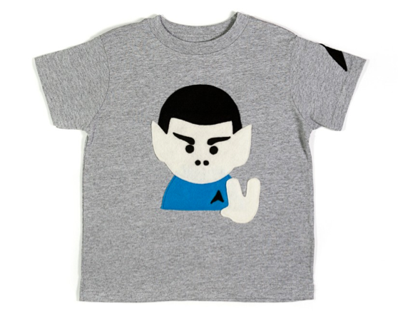 Cutest Baby Clothes 2013: Spock baby tee by Kayo Master | Cool Mom Picks