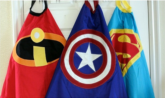 Superhero capes from Vanilla Joy | Cool Mom Picks
