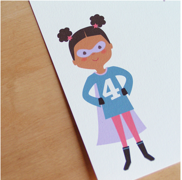 Olliegraphic custom superhero invitations | Cool Mom Picks