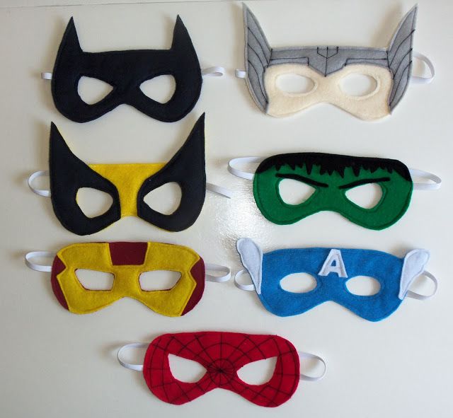 DIY superhero mask sewing patterns | Cool Mom Picks